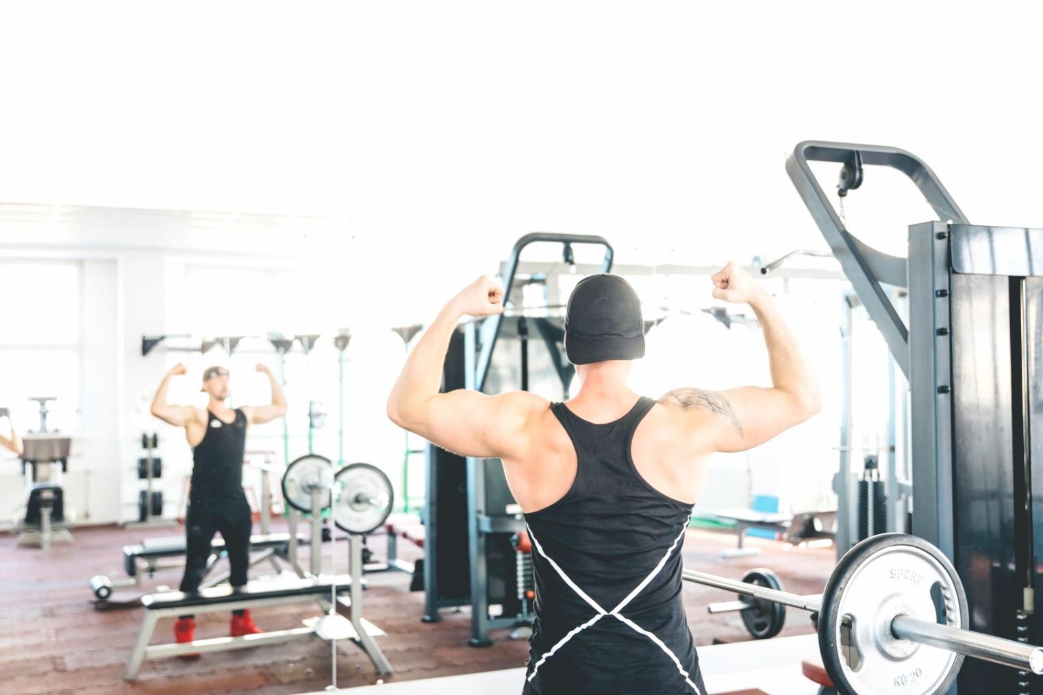 CrossFit training session at house-gym